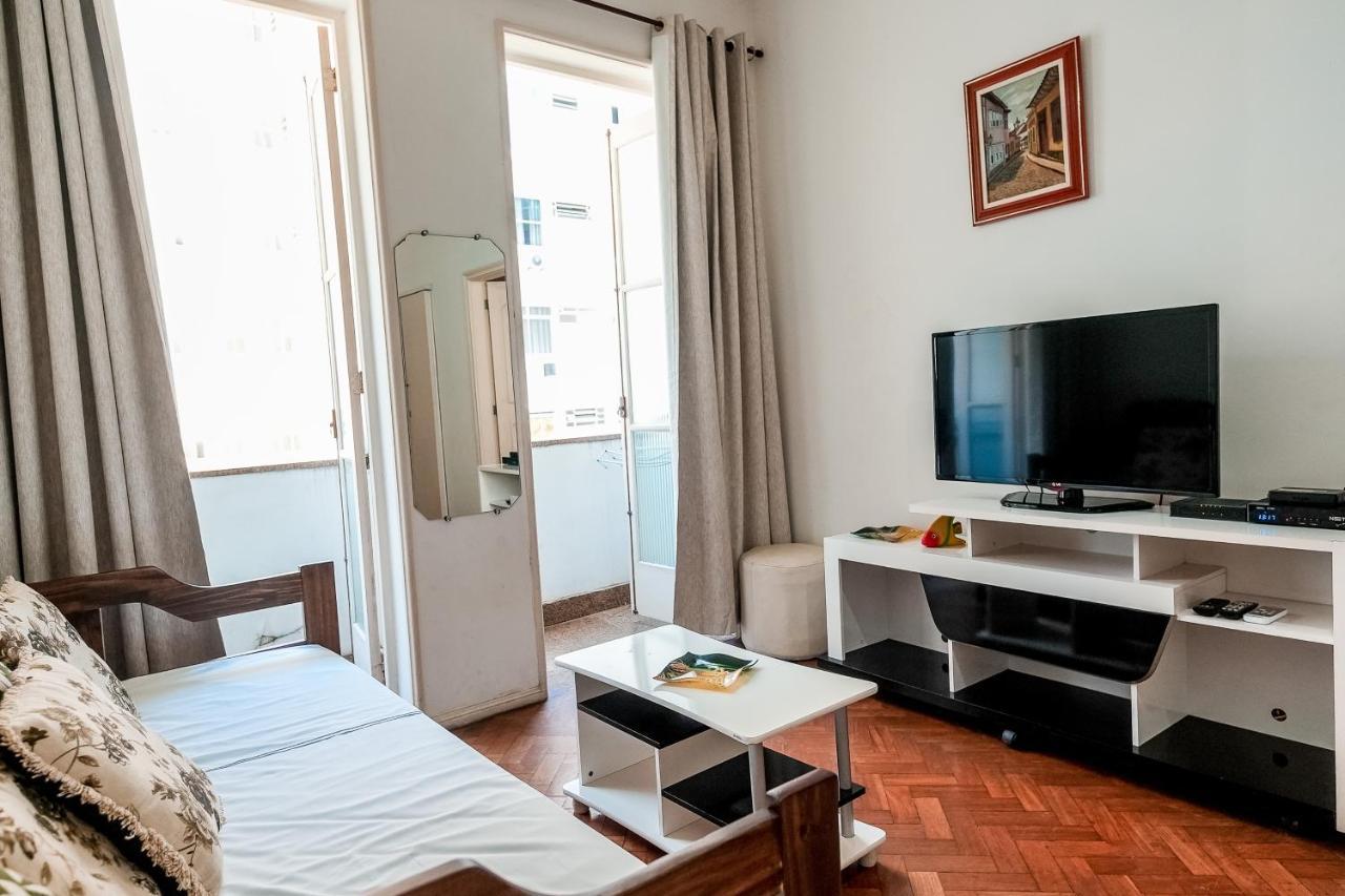 Apartamento Na Melhor Localizacao De Copacabana 里约热内卢 外观 照片