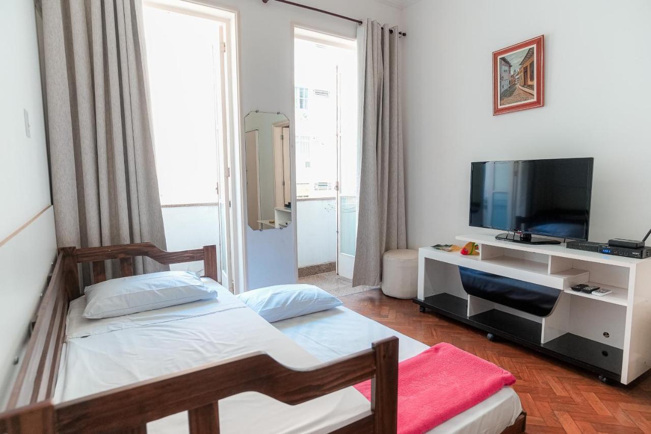 Apartamento Na Melhor Localizacao De Copacabana 里约热内卢 外观 照片