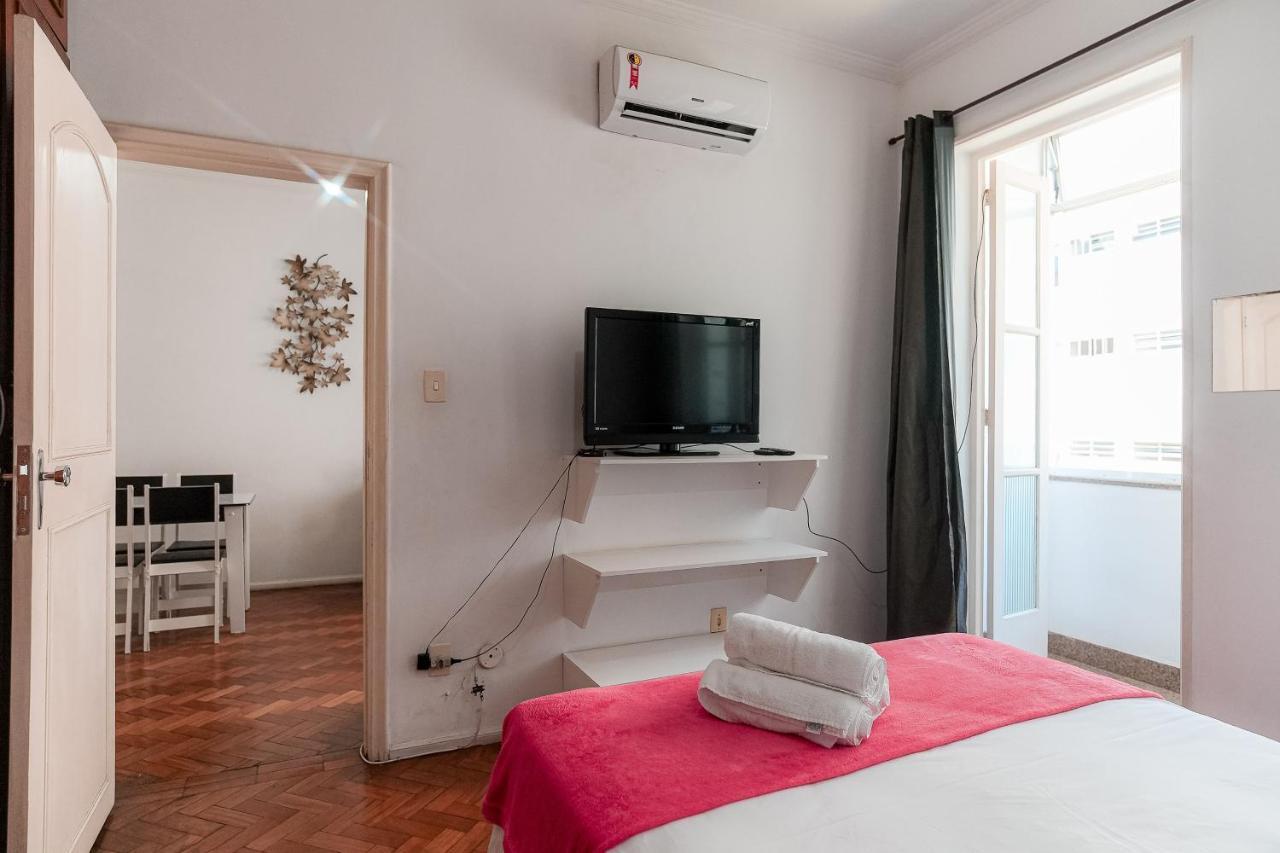 Apartamento Na Melhor Localizacao De Copacabana 里约热内卢 外观 照片